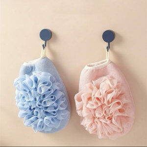 Gant de bain deux en un  ( 1 piece)